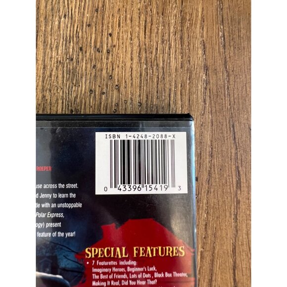 Monster House Widescreen Edition 2006 DVD Animated Movie Spielberg Pre-Owned - Picture 3 of 4